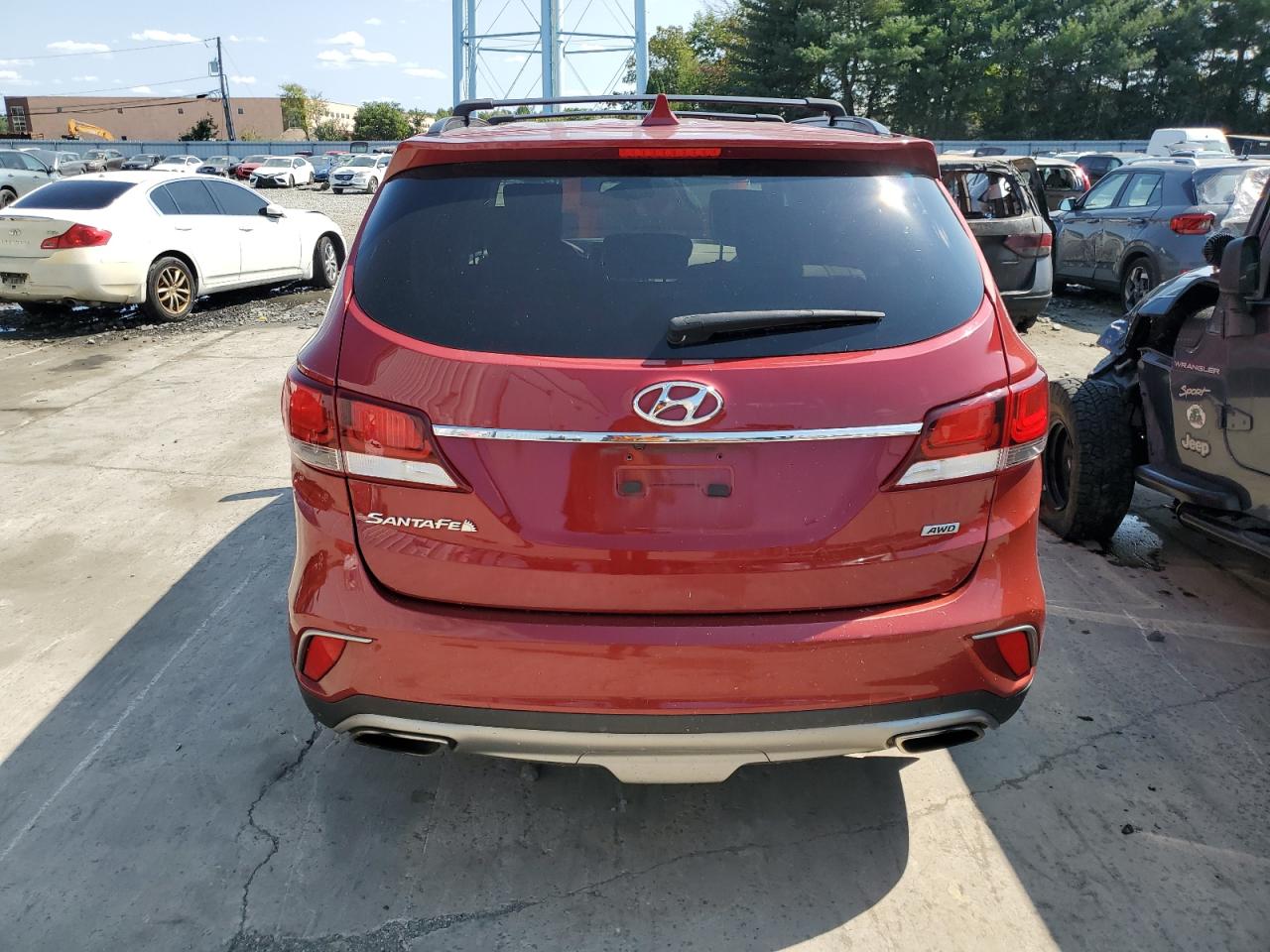 2017 Hyundai Santa Fe Se VIN: KM8SMDHFXHU251234 Lot: 70850134