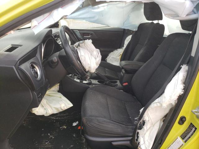 Hatchbacks TOYOTA COROLLA 2017 Green