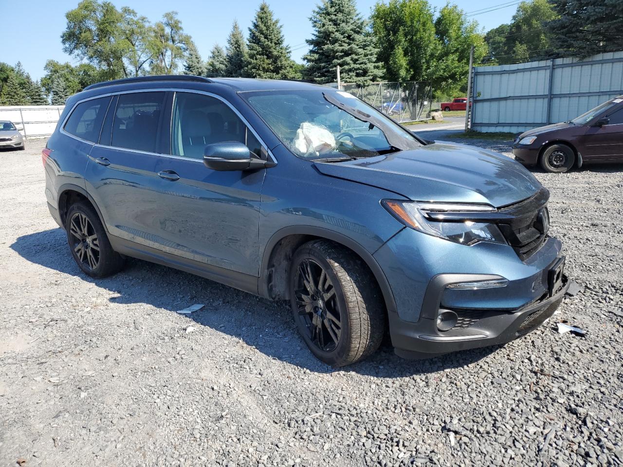 2021 Honda Pilot Se VIN: 5FNYF6H27MB045583 Lot: 68638944