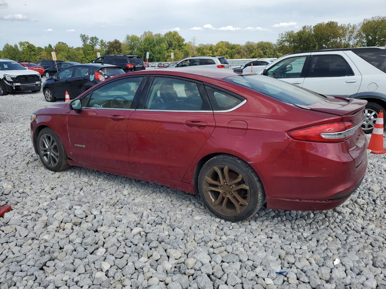 3FA6P0LU7HR357522 2017 FORD FUSION - Image 2