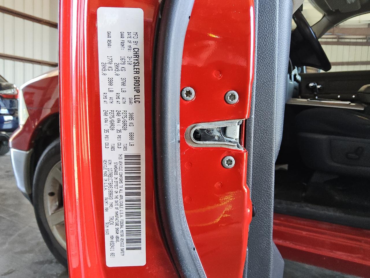 2010 Dodge Ram 1500 VIN: 1D7RB1CT6AS189603 Lot: 71665784