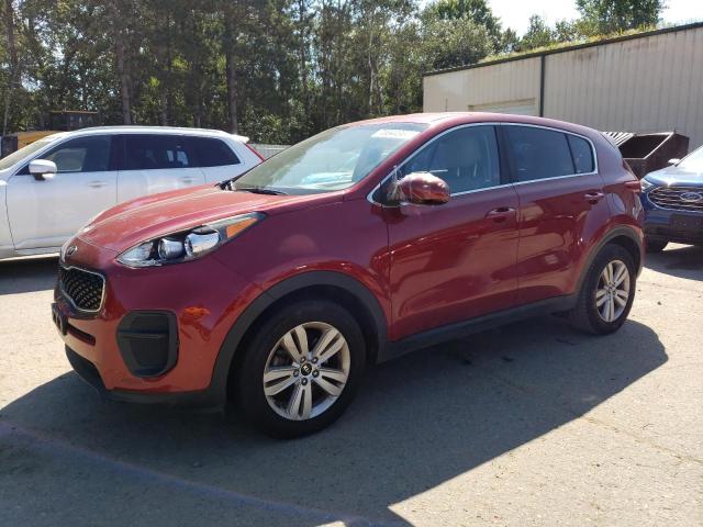  KIA SPORTAGE 2017 Красный