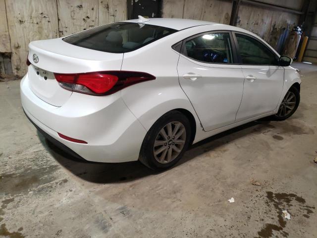  HYUNDAI ELANTRA 2015 Белый