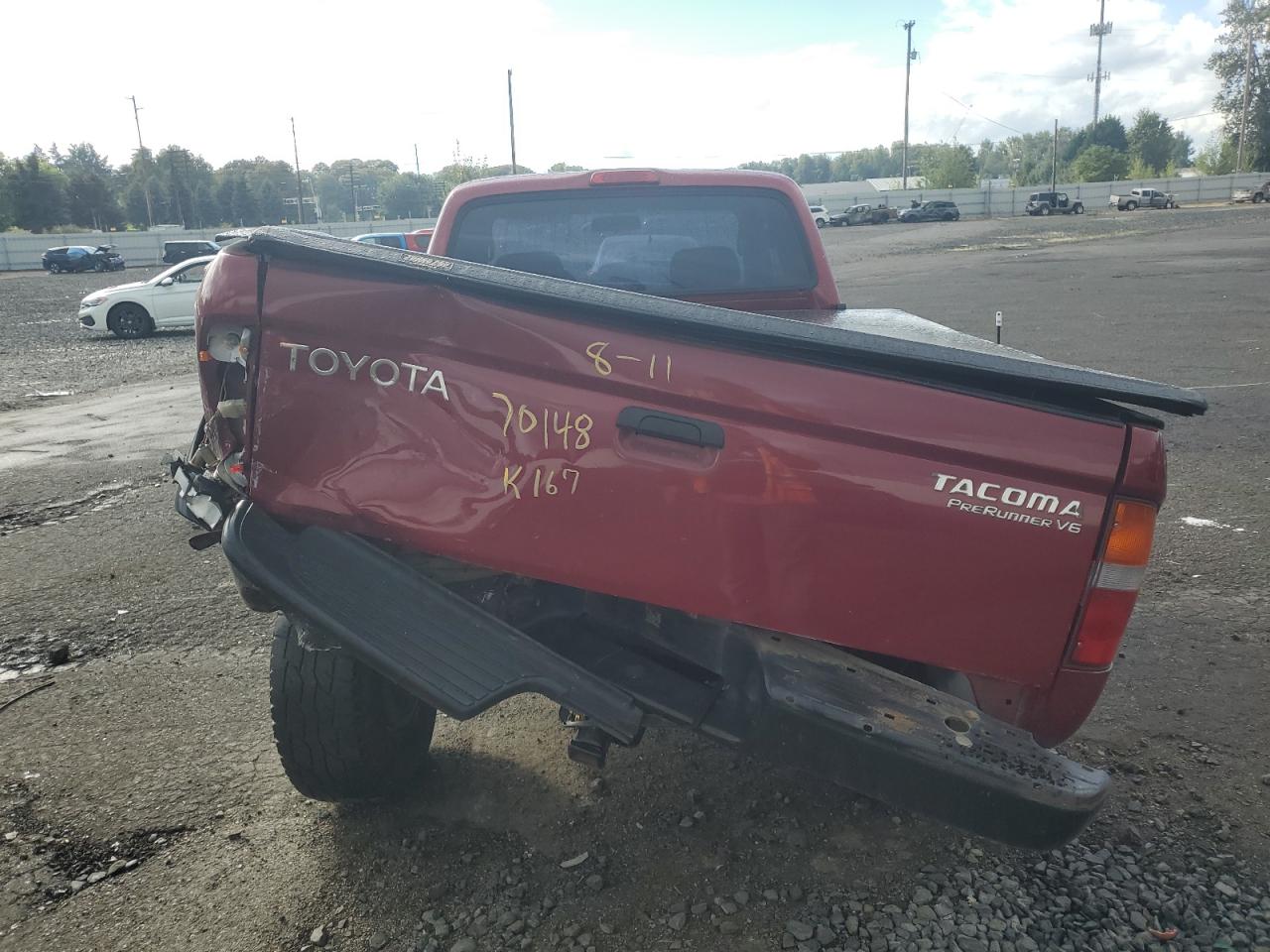 1999 Toyota Tacoma Xtracab Prerunner VIN: 4TASN92N4XZ413709 Lot: 71317184