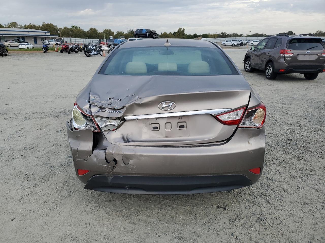 2014 Hyundai Sonata Gls VIN: 5NPEB4AC2EH948619 Lot: 71853434