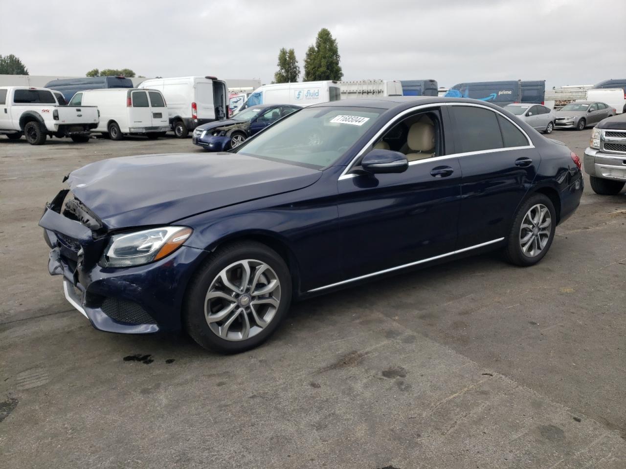 55SWF4KB0GU168049 2016 MERCEDES-BENZ C CLASS - Image 1