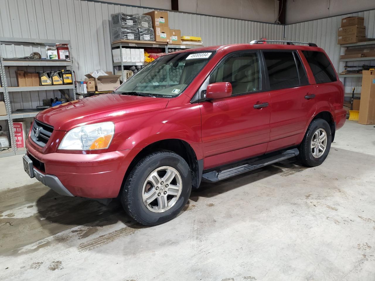 2004 Honda Pilot Exl de vânzare în Chambersburg, PA - Front End
