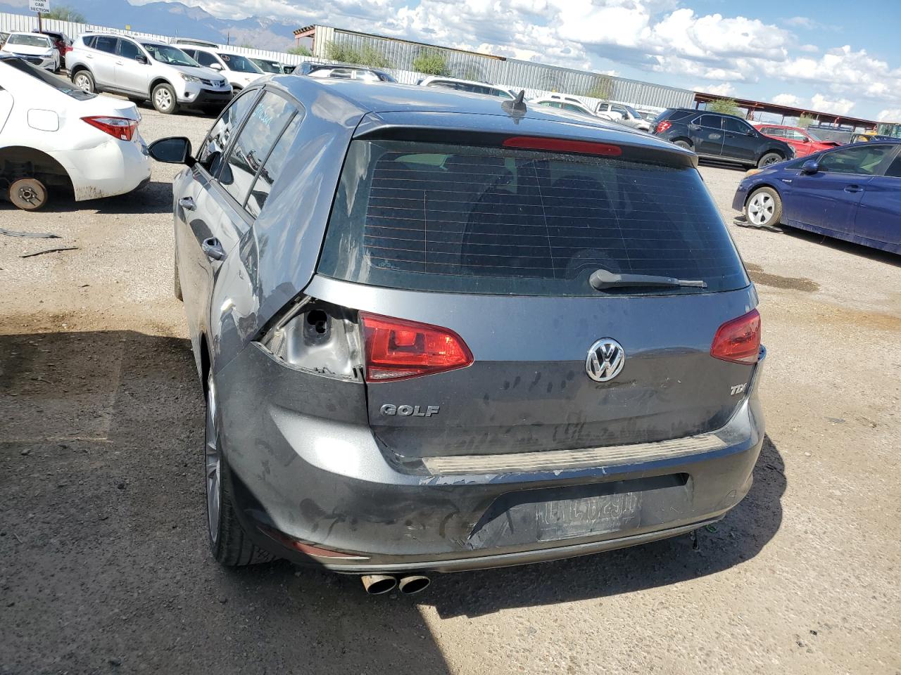 2015 Volkswagen Golf Tdi VIN: 3VWRA7AU6FM072824 Lot: 71665284