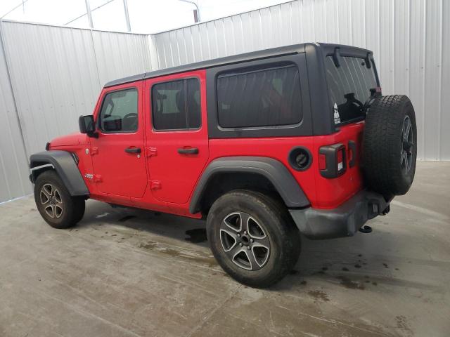  JEEP WRANGLER 2020 Красный
