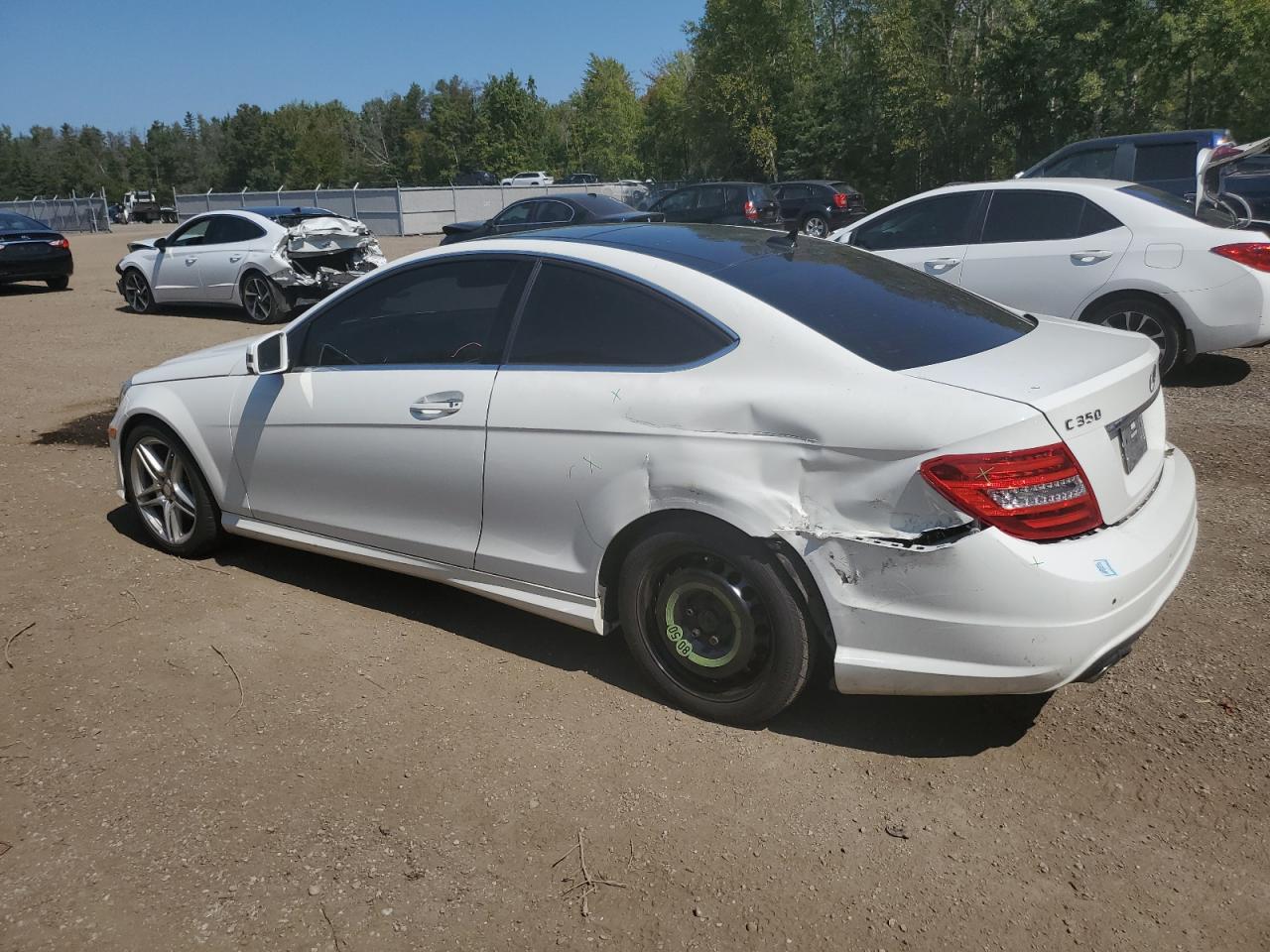 WDDGJ8JB5FG346240 2015 MERCEDES-BENZ C CLASS - Image 2