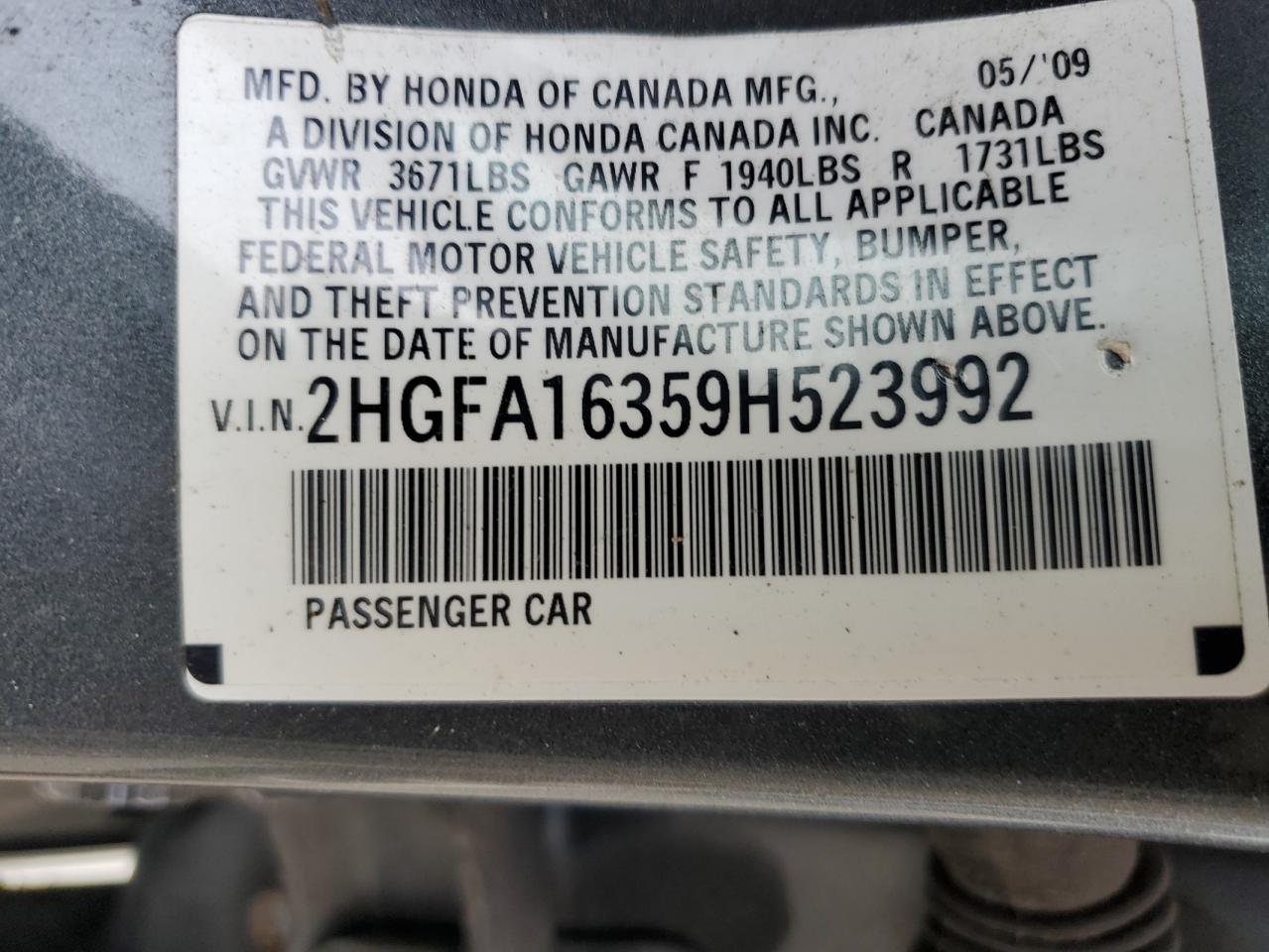 2009 Honda Civic - Image 12