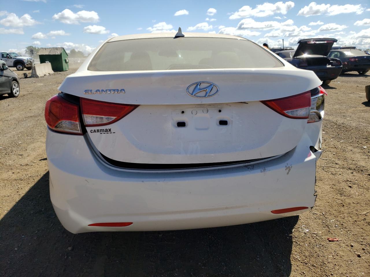 2012 Hyundai Elantra Gls VIN: 5NPDH4AE1CH137161 Lot: 69949244