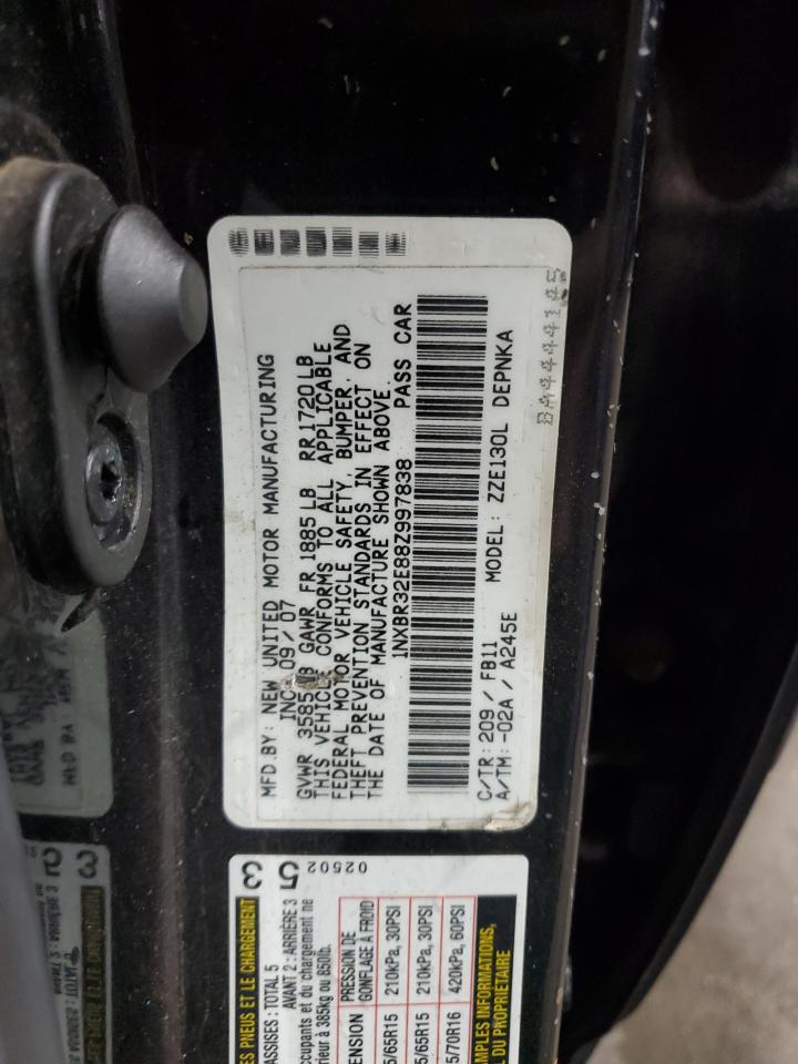 1NXBR32E88Z997838 2008 Toyota Corolla Ce