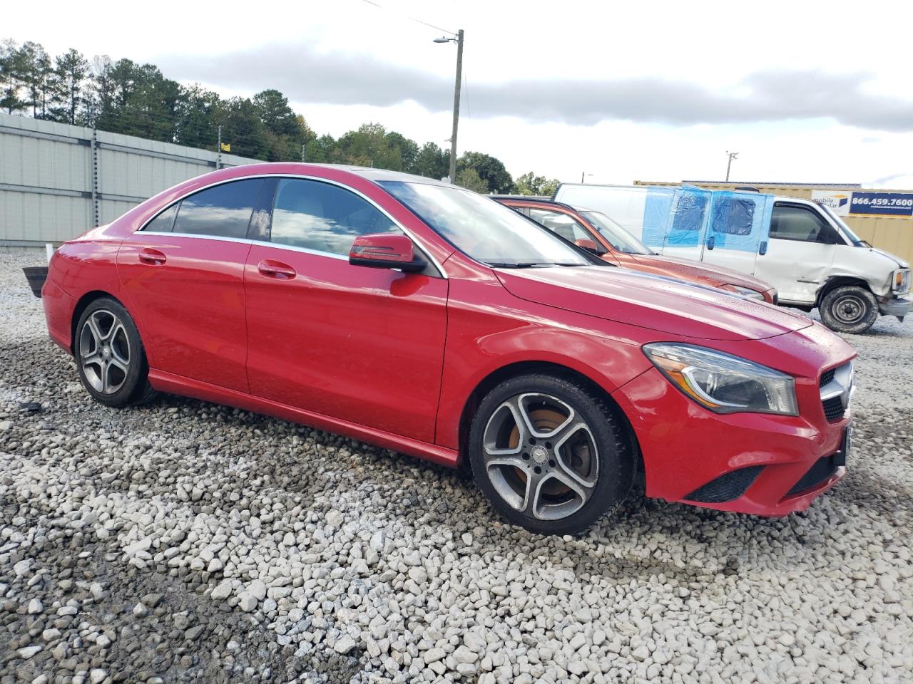 VIN WDDSJ4EBXEN056809 2014 MERCEDES-BENZ CLA-CLASS no.4