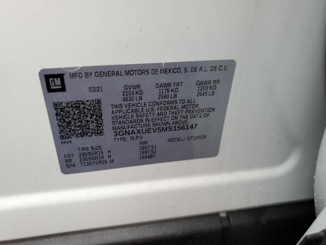 3GNAXUEV5MS156147 Chevrolet Equinox LT 13