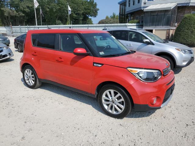  KIA SOUL 2018 Czerwony