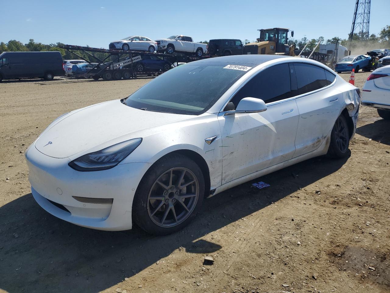 5YJ3E1EA7KF484288 2019 TESLA MODEL 3 - Image 1