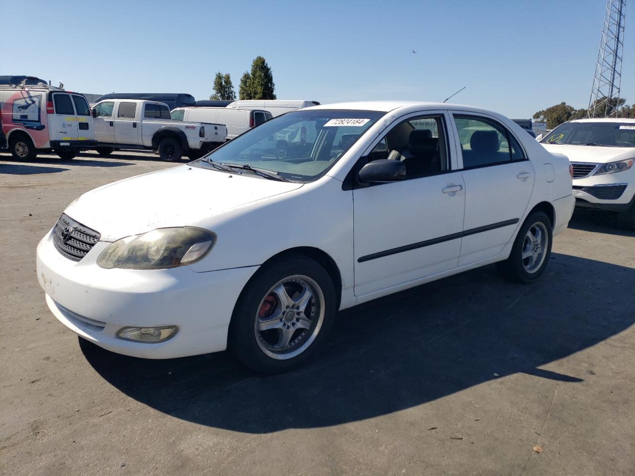 2005 Toyota Corolla Ce VIN: 1NXBR32E55Z437612 Lot: 72824184