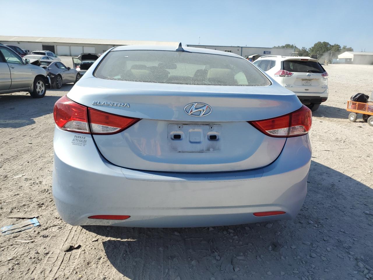 KMHDH4AE7CU329136 2012 Hyundai Elantra Gls