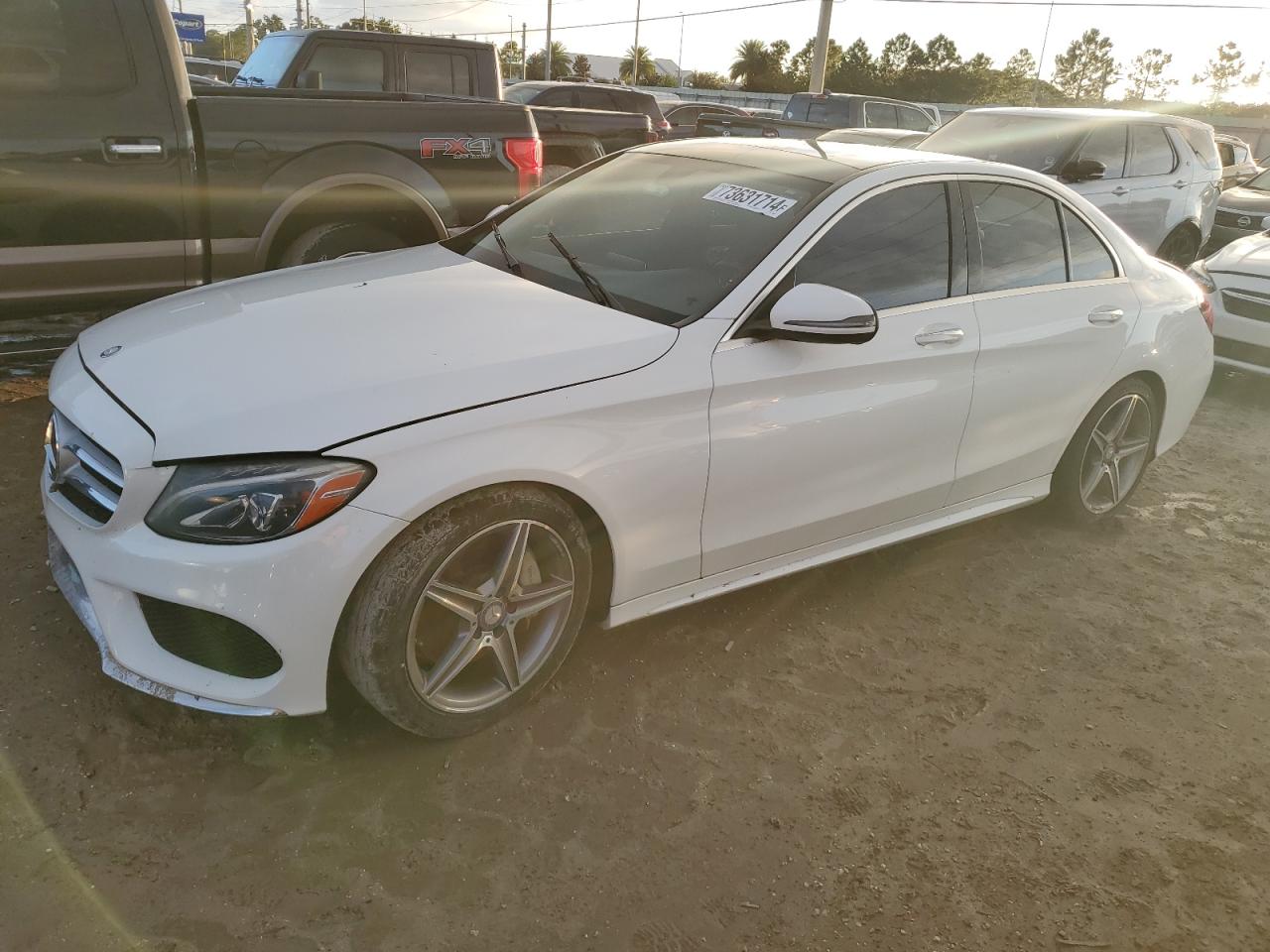 55SWF4JB2GU173920 2016 MERCEDES-BENZ C CLASS - Image 1