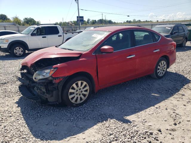  NISSAN SENTRA 2017 Red