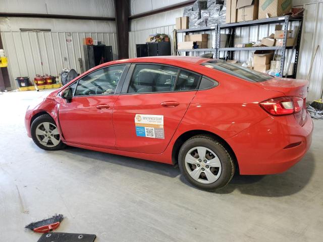  CHEVROLET CRUZE 2018 Червоний