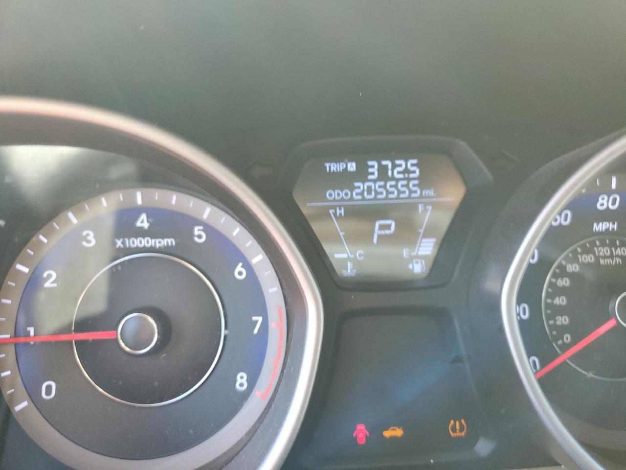 2013 Hyundai Elantra Gls VIN: KMHDH4AE3DU950911 Lot: 73143784