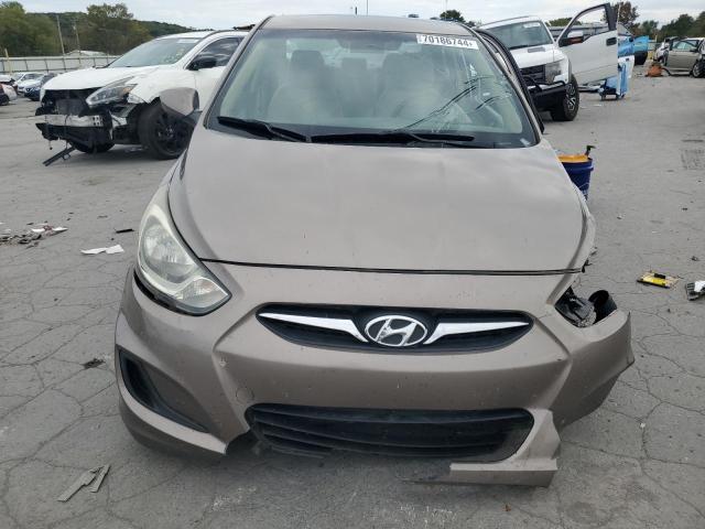 Sedans HYUNDAI ACCENT 2013 tan