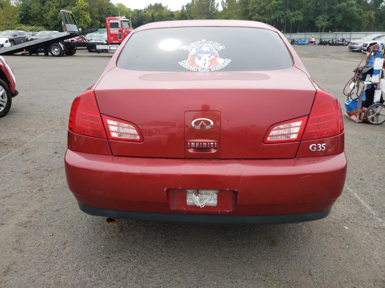 2003 Infiniti G35 VIN: JNKCV51E93M014626 Lot: 71949144