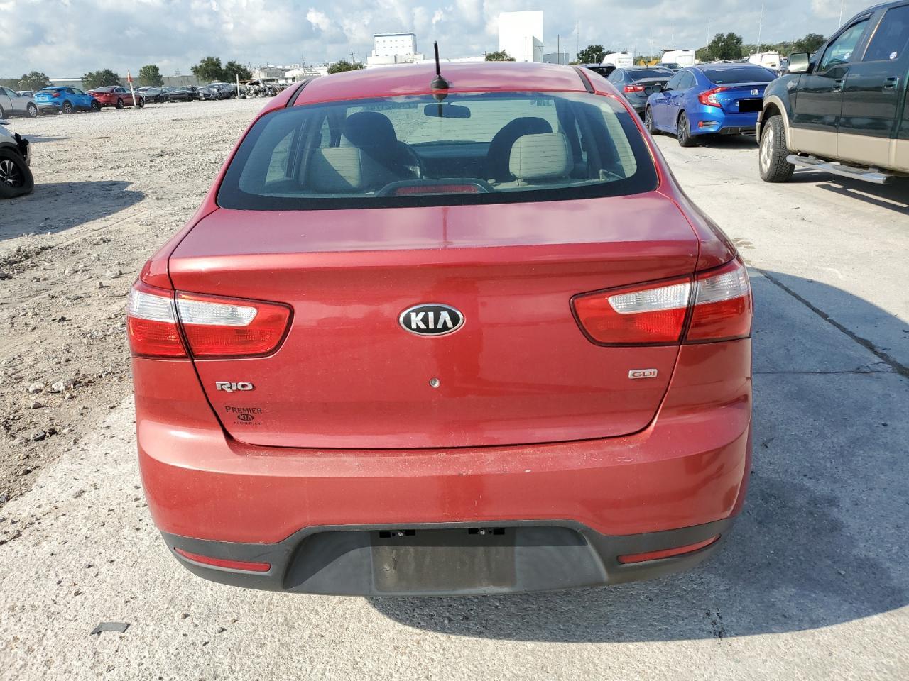 2015 Kia Rio Lx VIN: KNADM4A30F6516934 Lot: 71882174