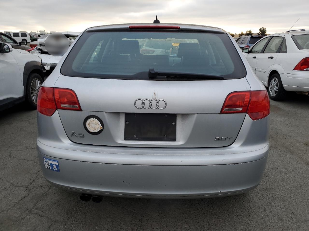 2008 Audi A3 2.0 Premium VIN: WAUNF78P38A007168 Lot: 70628204