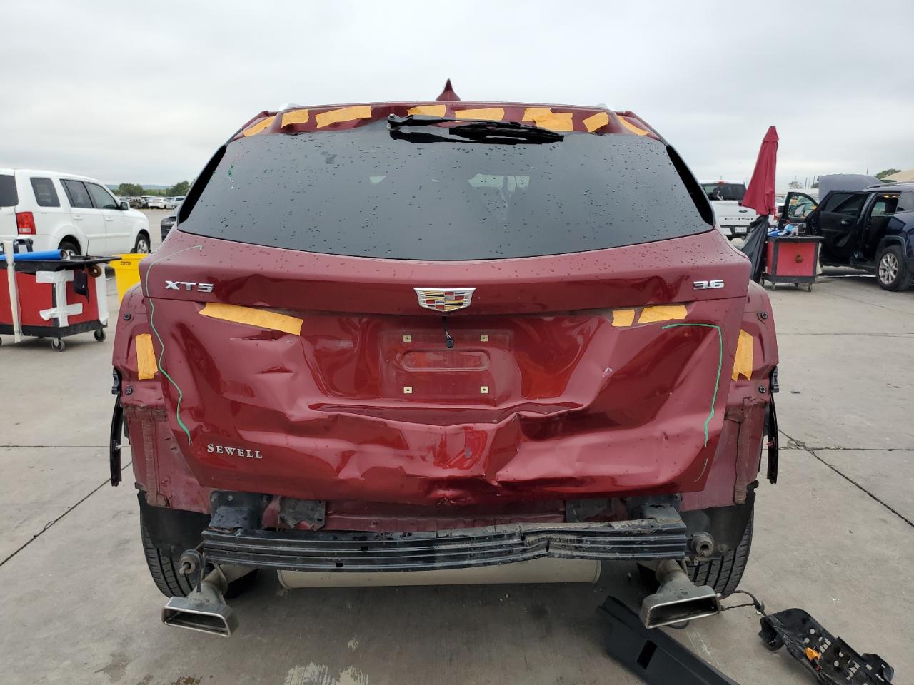 2017 Cadillac Xt5 VIN: 1GYKNARS7HZ191163 Lot: 72966574