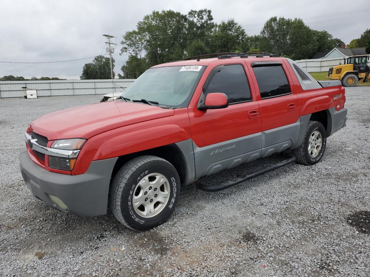 2002 Chevrolet Avalanche C1500 VIN: 3GNEC13T32G283332 Lot: 71484134