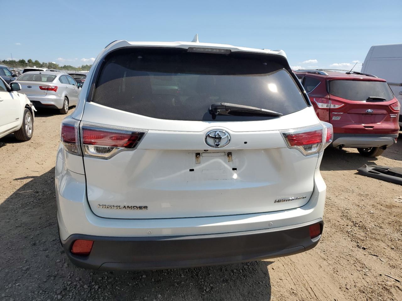 2016 Toyota Highlander Limited VIN: 5TDDKRFH8GS269139 Lot: 69987694