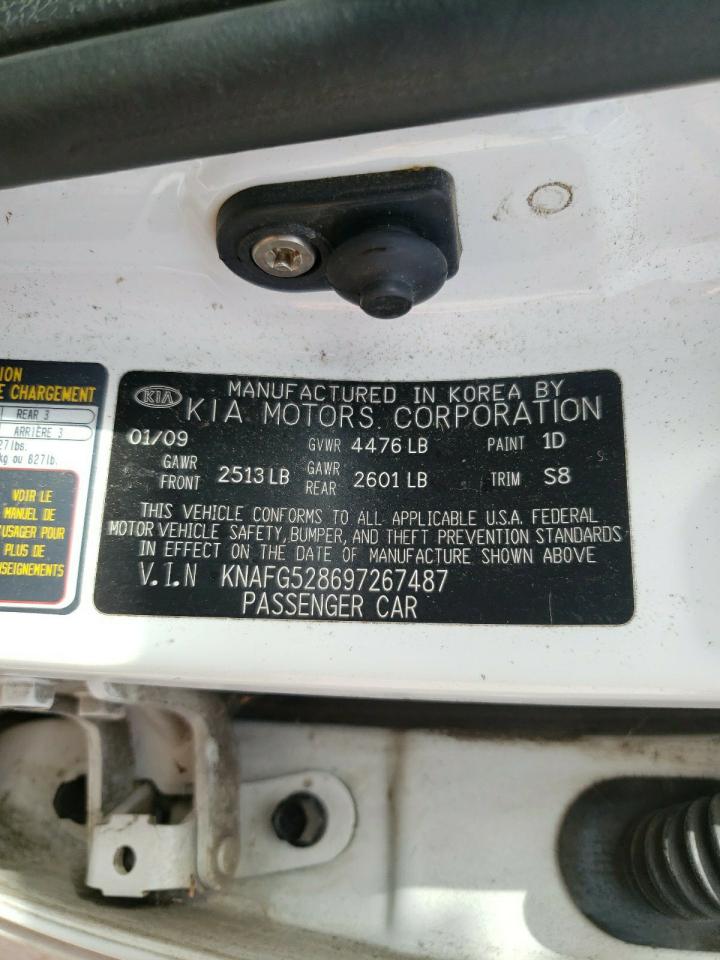 KNAFG528697267487 2009 Kia Rondo Base