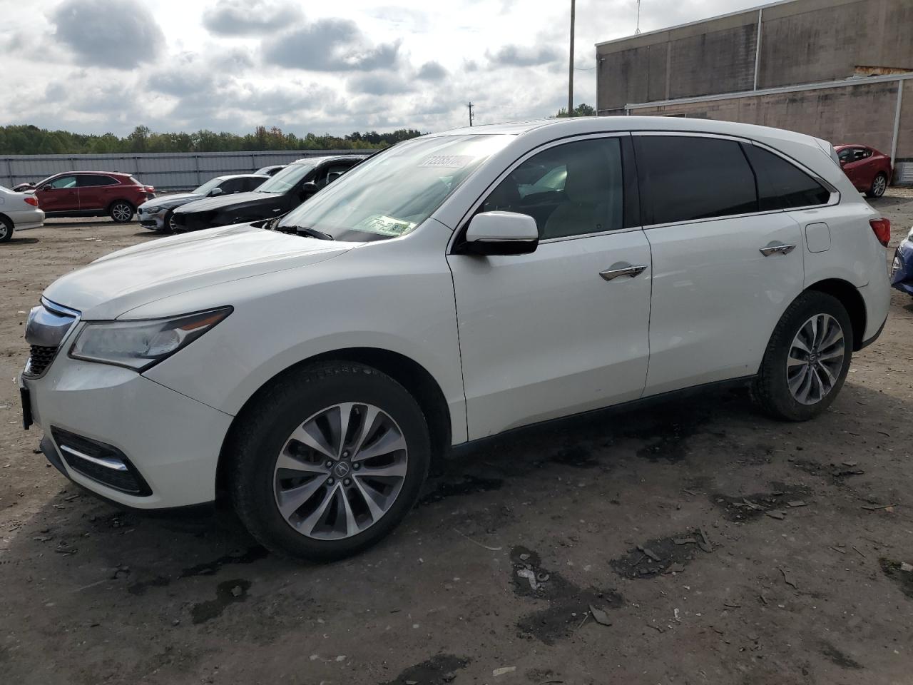 VIN 5FRYD4H49GB050833 2016 ACURA MDX no.1