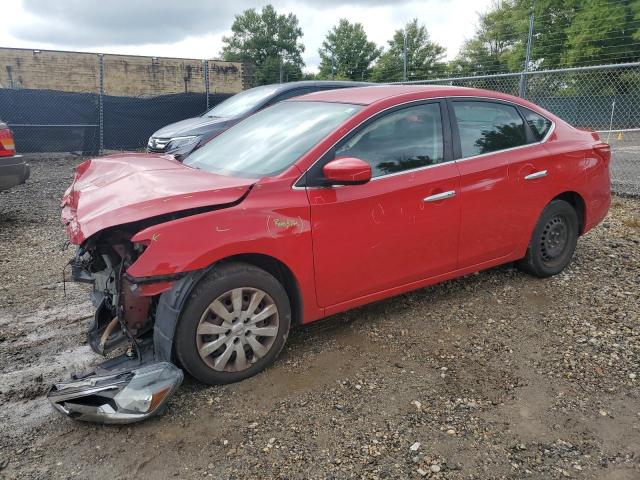  NISSAN SENTRA 2016 Red