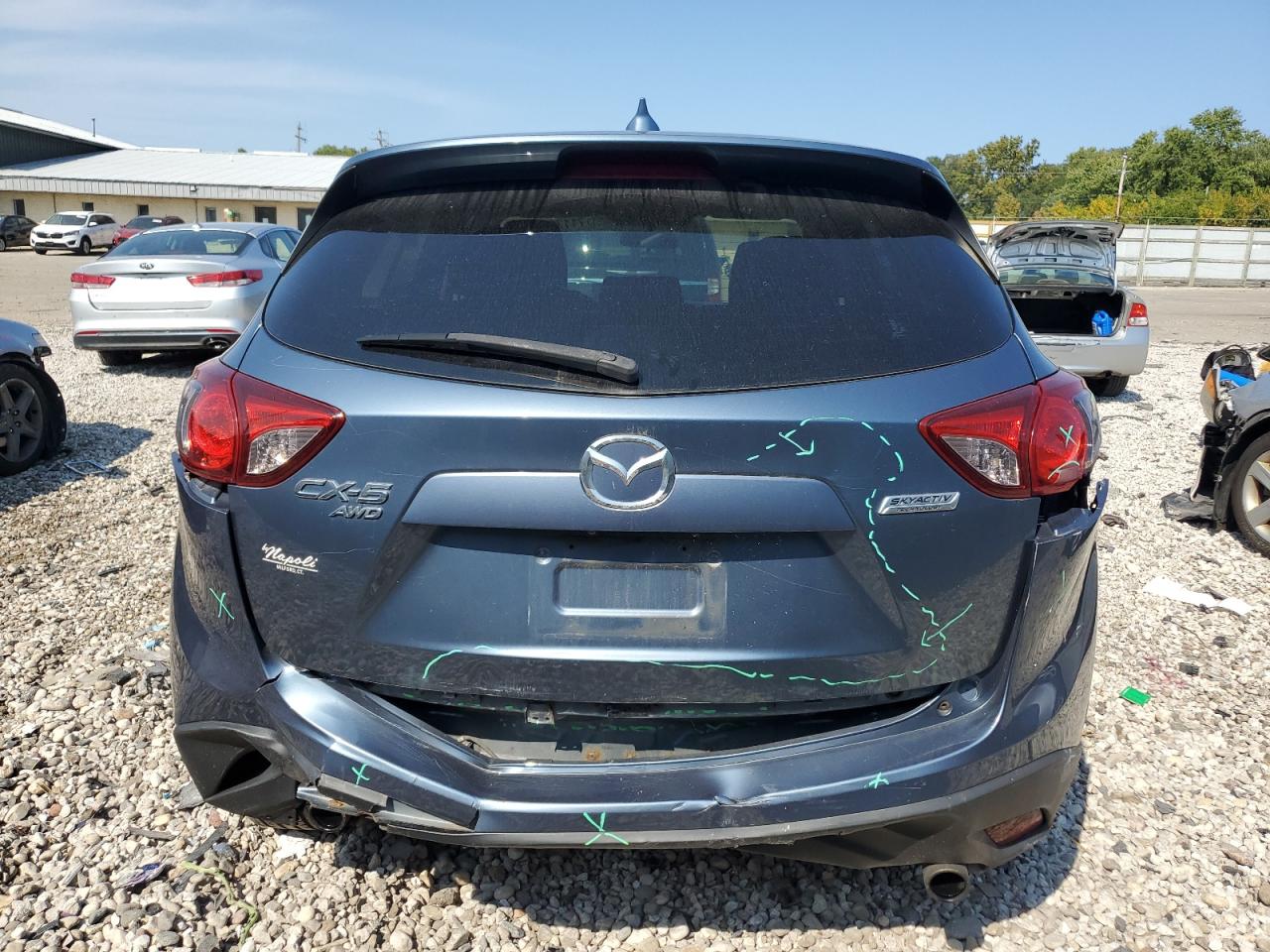 2016 Mazda Cx-5 Touring VIN: JM3KE4CY9G0671445 Lot: 71172144