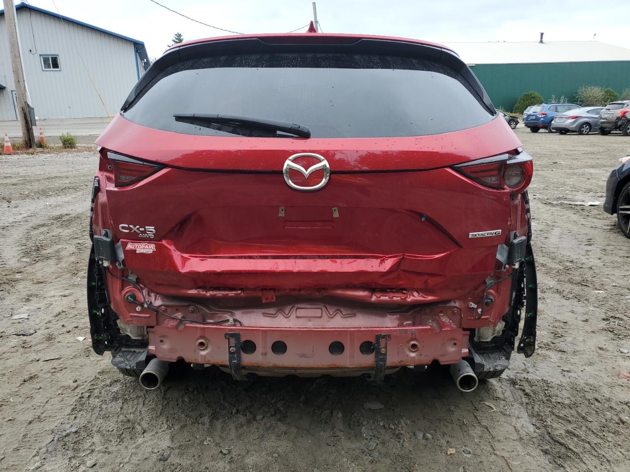 2020 Mazda Cx-5 Grand Touring VIN: JM3KFBDM0L0863554 Lot: 71951384