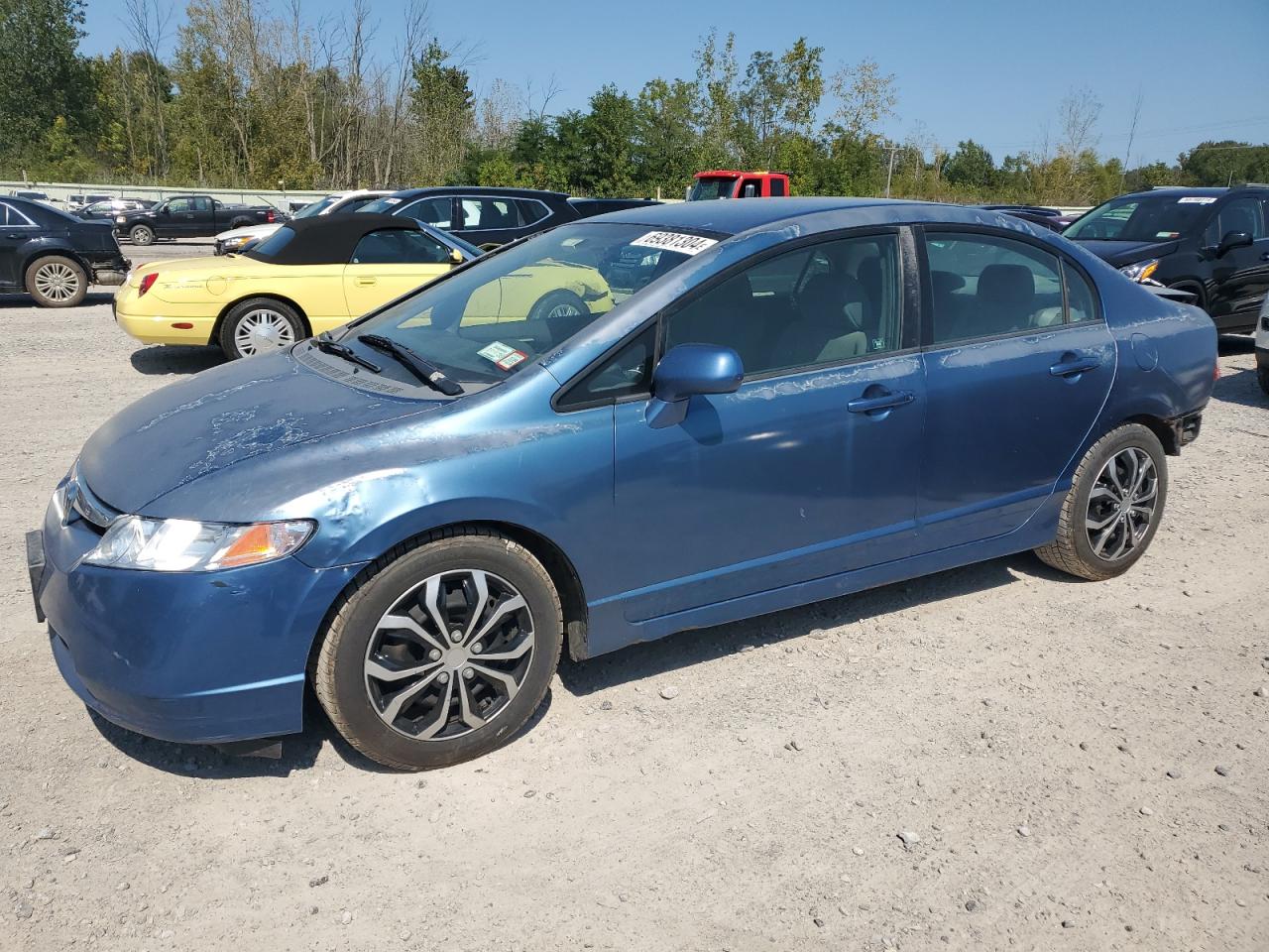 2008 Honda Civic Lx VIN: 2HGFA16578H525081 Lot: 69381304