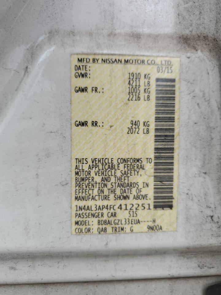 2015 Nissan Altima - Image 12