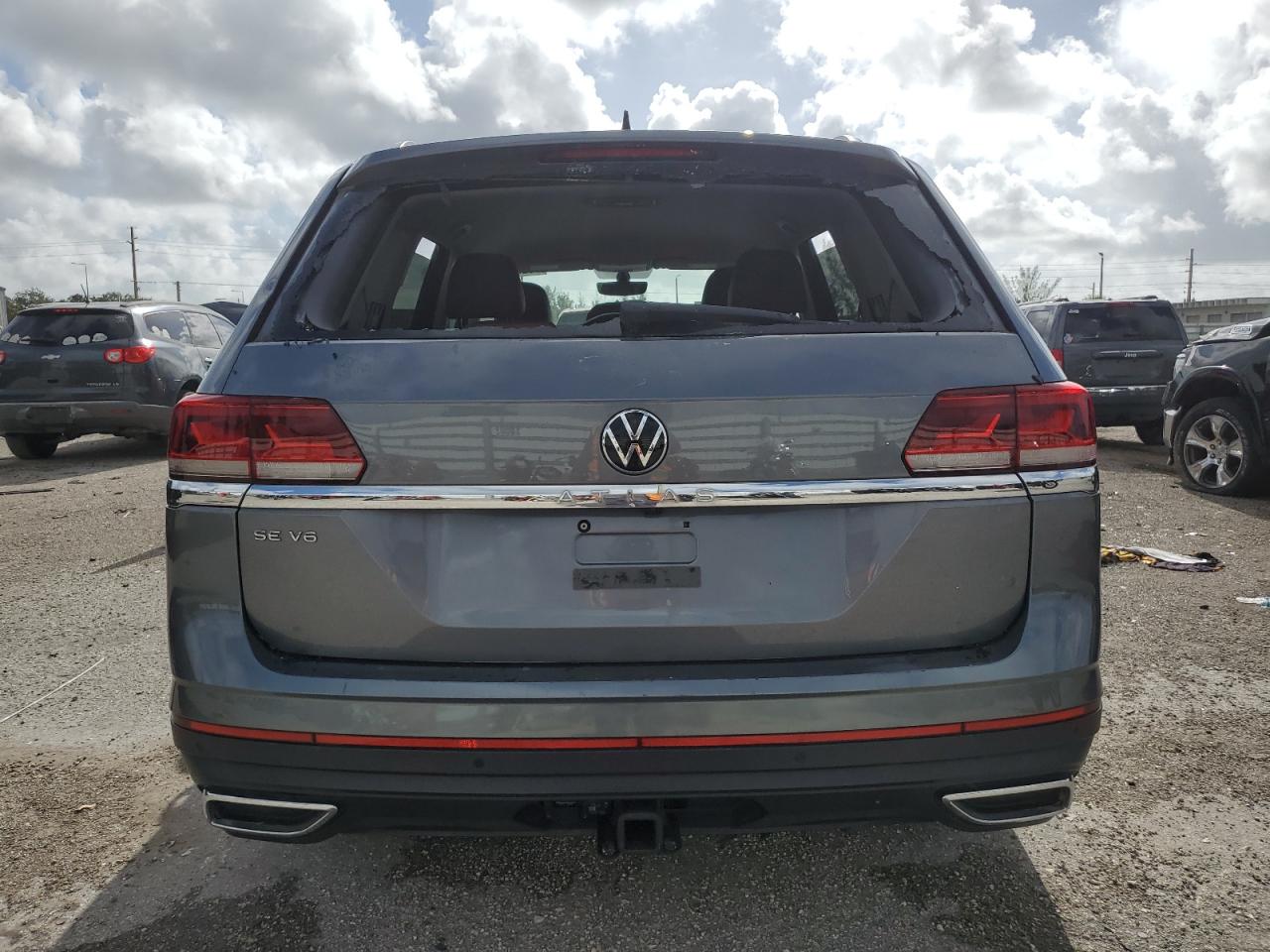 2021 Volkswagen Atlas Se VIN: 1V2WR2CA0MC563407 Lot: 70236254