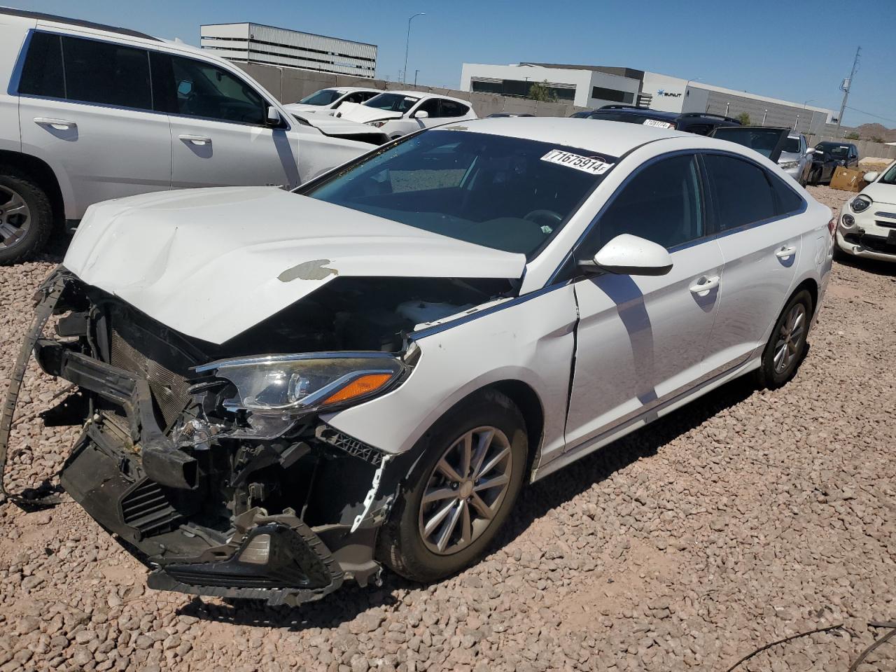 5NPE24AF1JH717795 2018 HYUNDAI SONATA - Image 1