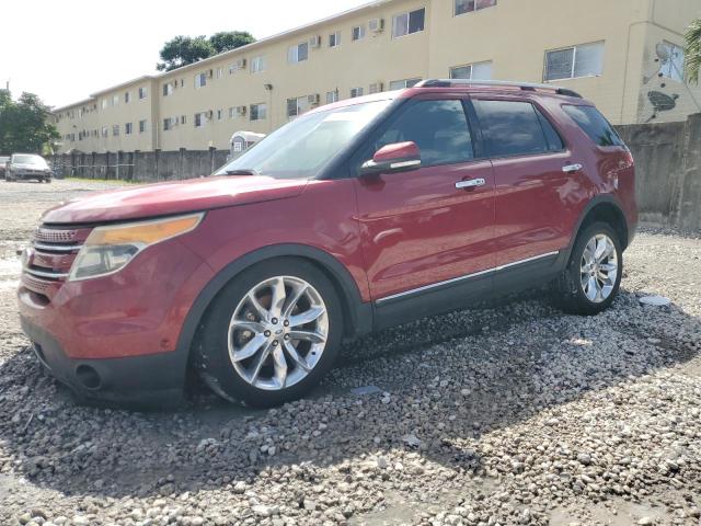  FORD EXPLORER 2014 Красный