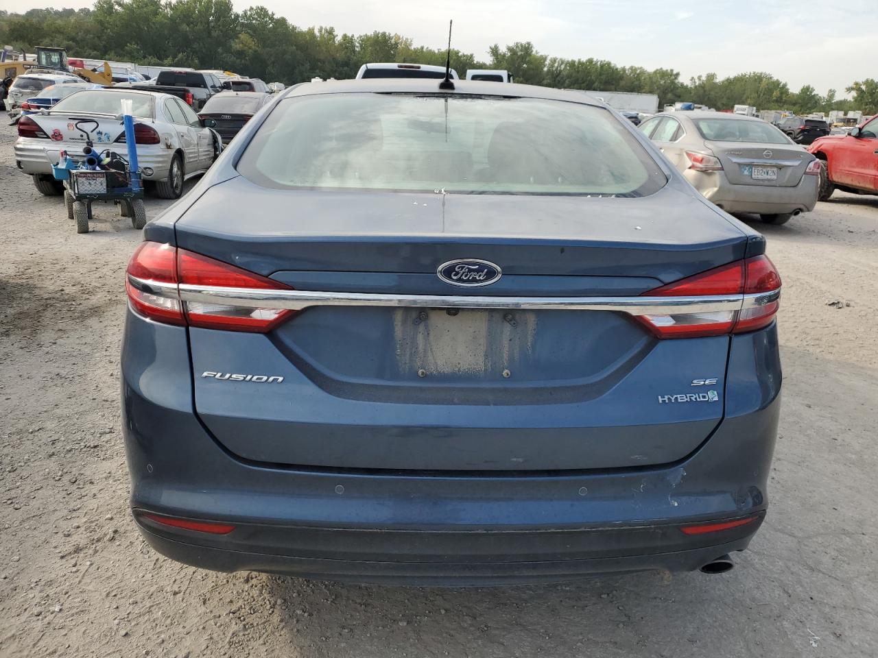 2018 Ford Fusion Se Hybrid VIN: 3FA6P0LU2JR267796 Lot: 71545714