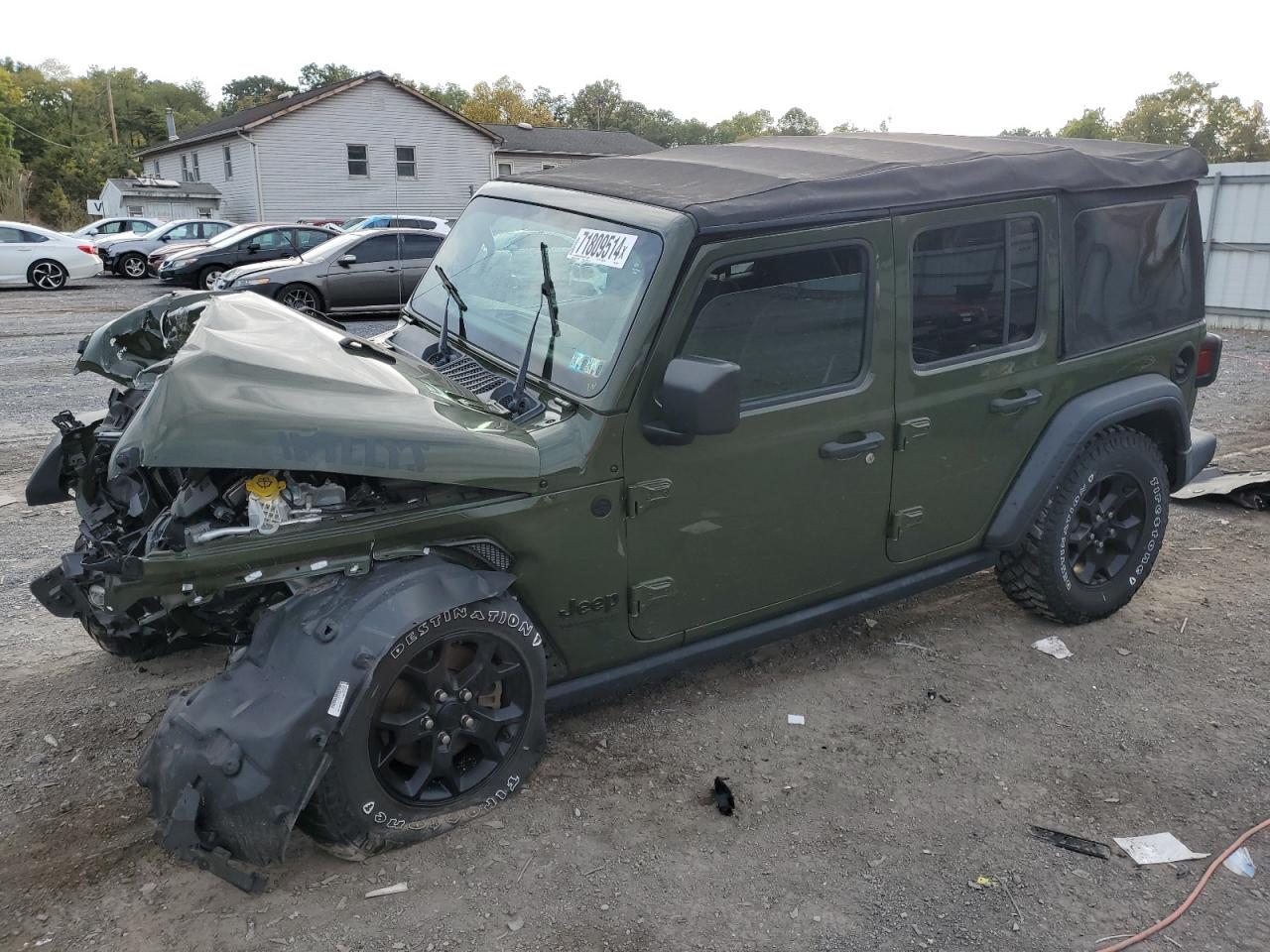 1C4HJXDGXMW615528 2021 JEEP WRANGLER - Image 1