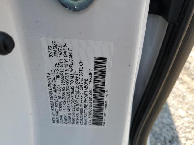 5FNRL6H98PB055540 Honda Odyssey EL 13