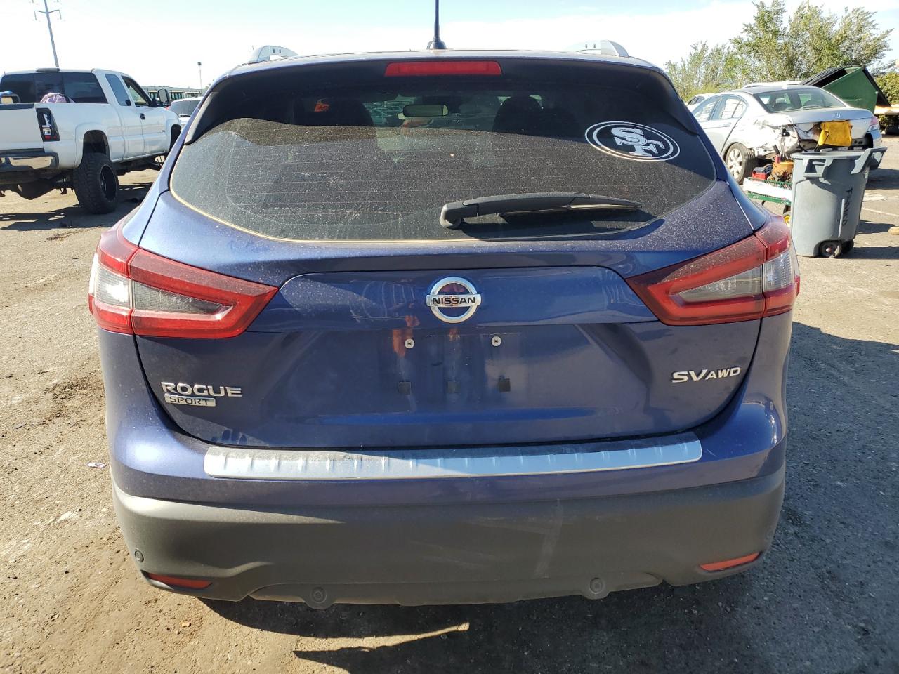 2021 Nissan Rogue Sport Sv VIN: JN1BJ1BW5MW428665 Lot: 70067774