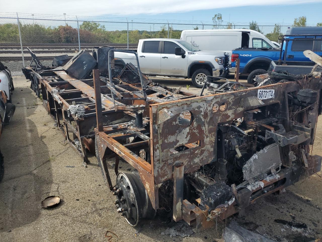 1F6MF53Y360A05221 2006 Ford F550 Super Duty Stripped Chassis