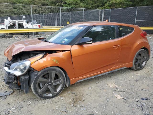  HYUNDAI VELOSTER 2014 Pomarańczowy